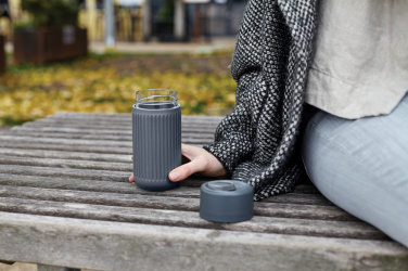 Logo trade promotional item photo of: Black+Blum Glass Travel Cup 340ML