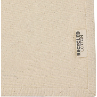 Logotrade promotional giveaway image of: Odessa 220 g/m² GRS recycled cotton mini gusset tote bag 9L
