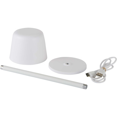 Logo trade promotional items image of: Alya rechargeable dimmable table lamp with 3 light modes
