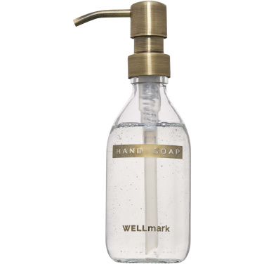 Logotrade promotional merchandise photo of: Wellmark Discovery 250 ml hand soap dispenser and 150 g scented candle set