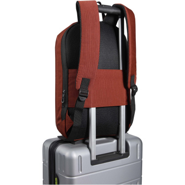 Logo trade promotional product photo of: Luma 15" GRS recycled anti-theft laptop backpack 10L