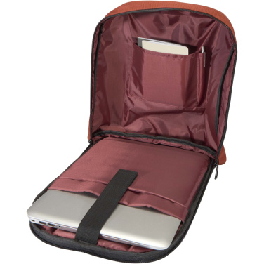 Logo trade promotional items image of: Luma 15" GRS recycled anti-theft laptop backpack 10L