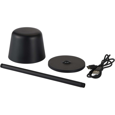 Logo trade promotional gift photo of: Alya rechargeable dimmable table lamp with 3 light modes