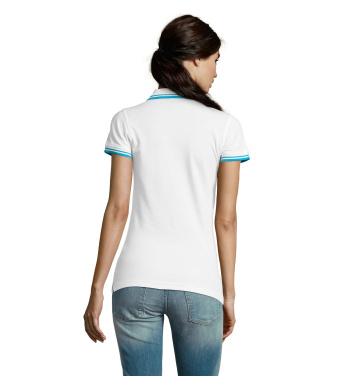 Logo trade advertising products picture of: PASADENA women polo 200g