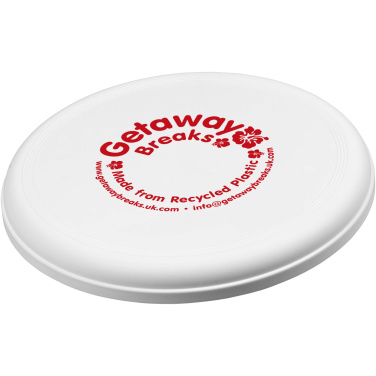 Logo trade promotional merchandise photo of: Orbit recycled plastic frisbee