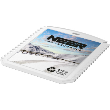 Logotrade promotional product picture of: Thrym rectangular recycled plastic ice scraper