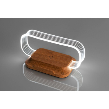 Logotrade promotional gift image of: Phone stand with wireless charger JEROME Pierre Cardin