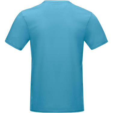 Logo trade corporate gifts image of: Azurite short sleeve men’s organic t-shirt