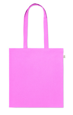 Logo trade promotional giveaways picture of: Recycled cotton shopping bag