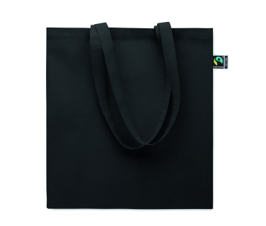 Logo trade promotional merchandise image of: Shopping bag Fairtrade 180 gr