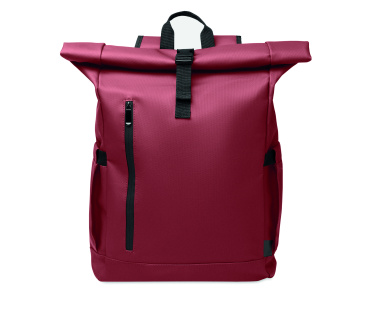 Logo trade promotional giveaway photo of: Rolltop laptop rucksack 600D
