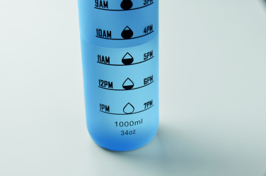Logo trade advertising product photo of: Sports water bottle RPET 1L
