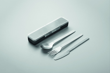 Logo trade corporate gift photo of: Stainless steel cutlery set