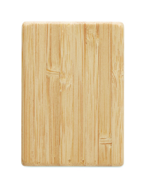 Logo trade advertising product photo of: Bamboo salt & pepper set