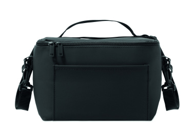 Logo trade promotional giveaway photo of: PU cooler bag