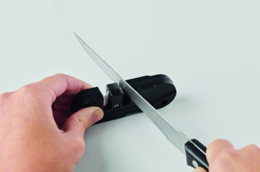 Logo trade promotional giveaways image of: Pocket-sized knife sharpener