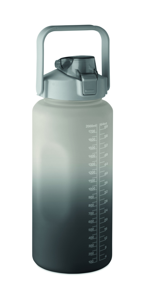 Logo trade promotional giveaways picture of: RPET water bottle 2000ml