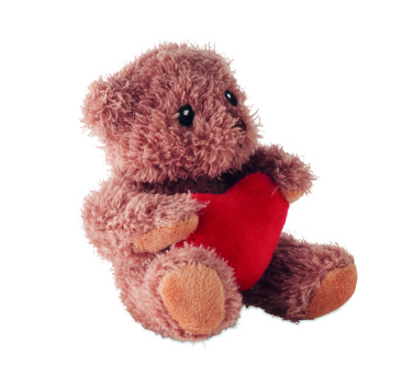 Logotrade corporate gifts photo of: Teddy bear plush with heart