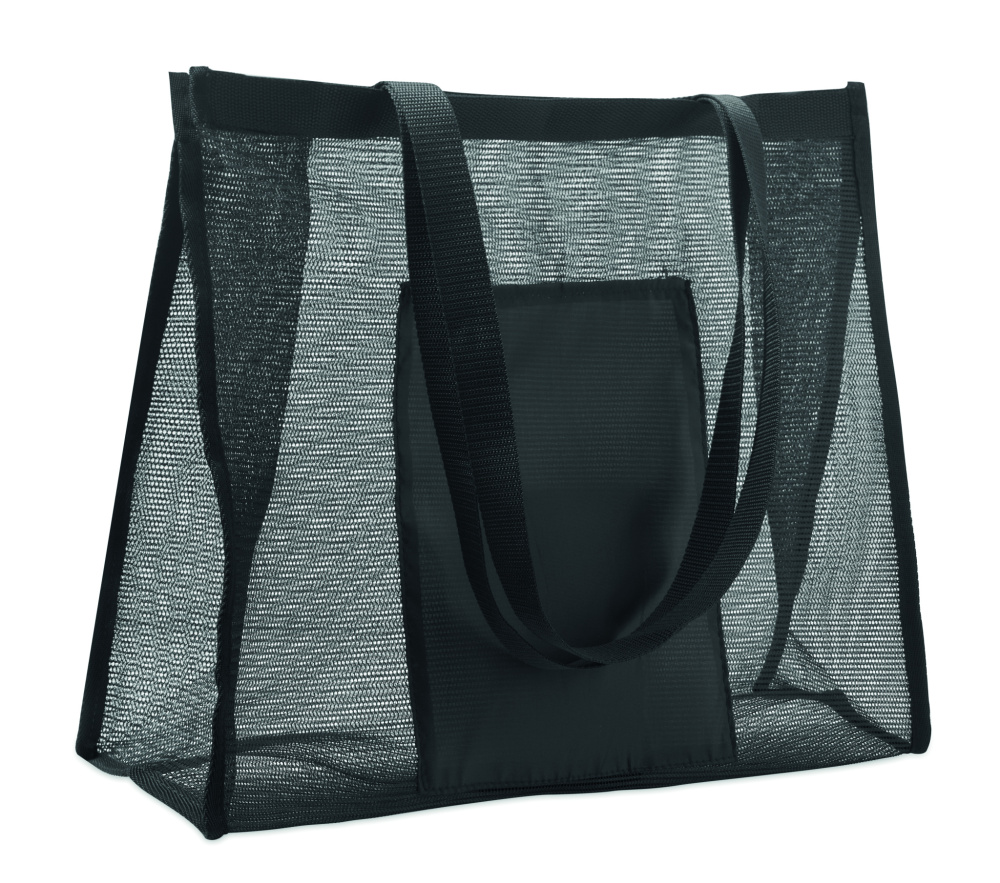 Logotrade promotional item image of: RPET mesh shopping bag