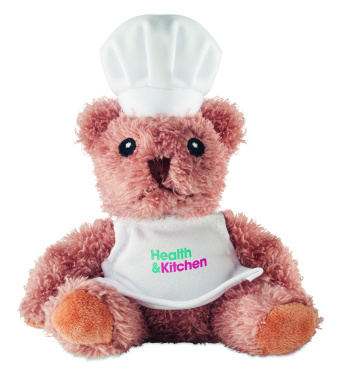 Logo trade corporate gift photo of: Teddy bear plush chef