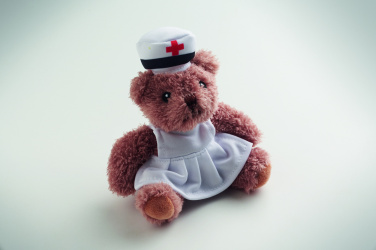 Logo trade promotional giveaway photo of: Teddy bear plush nurse
