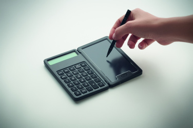 Logo trade advertising product photo of: Calculator with LCD tablet