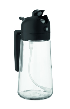 Logo trade corporate gifts image of: Glass oil dispenser & sprayer
