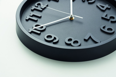 Logo trade business gifts image of: Wall clock in PP