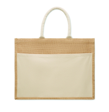 Logo trade promotional product photo of: Jute shopping bag