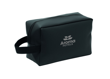Logo trade corporate gift photo of: Toiletry bag in 600D RPET