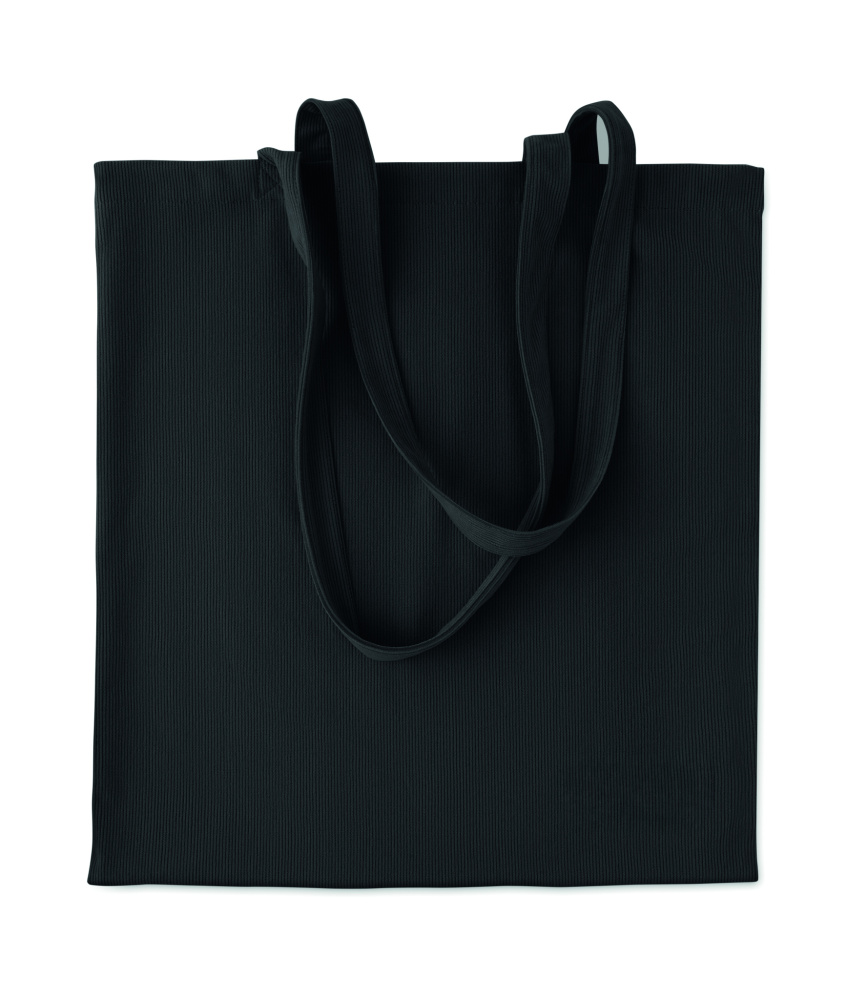 Logo trade promotional gifts image of: Corduroy shopping bag