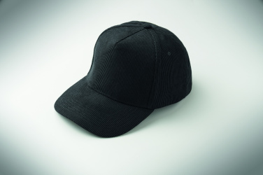 Logo trade promotional merchandise photo of: Corduroy 5 panel baseball cap