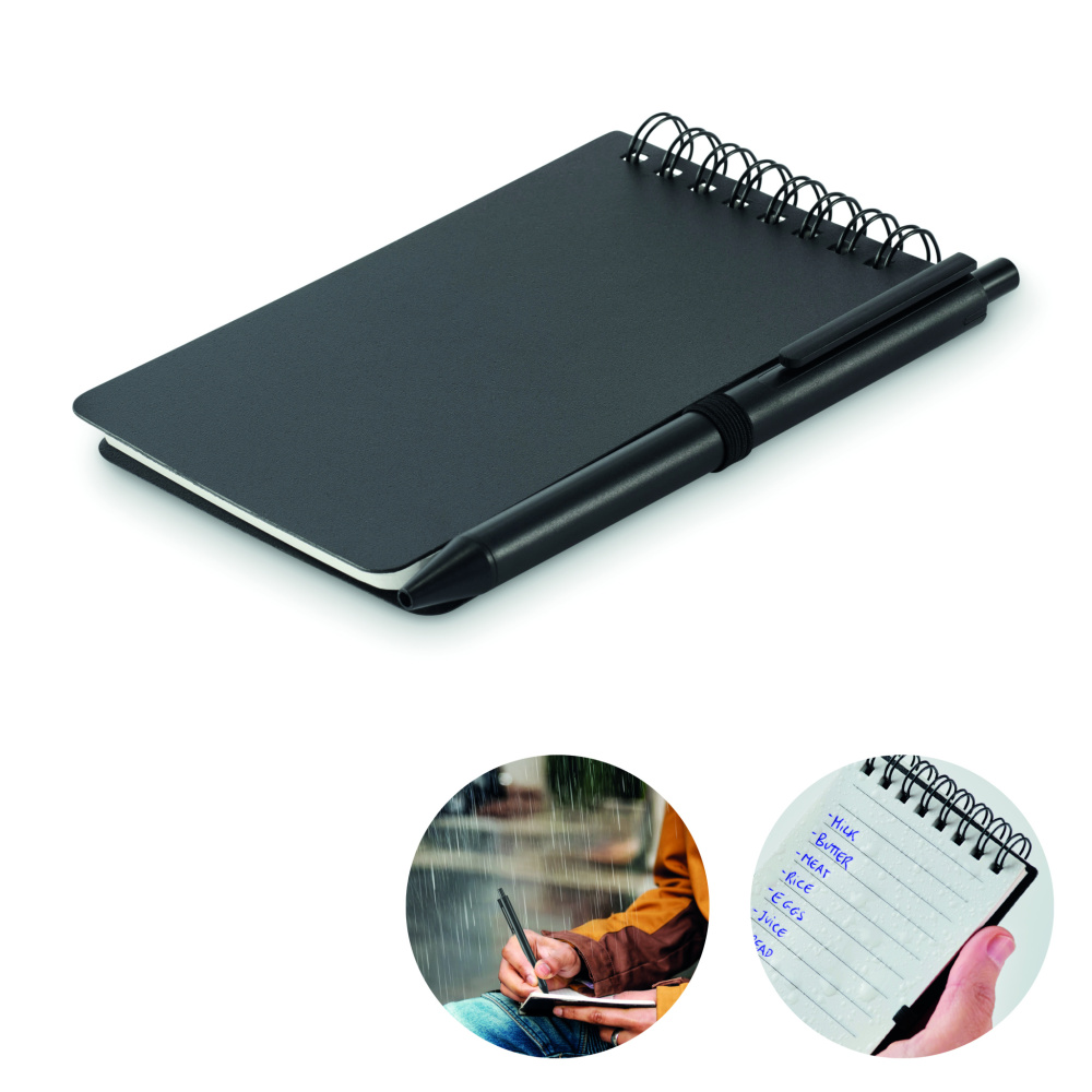 Logotrade advertising product picture of: Water repellent notepad