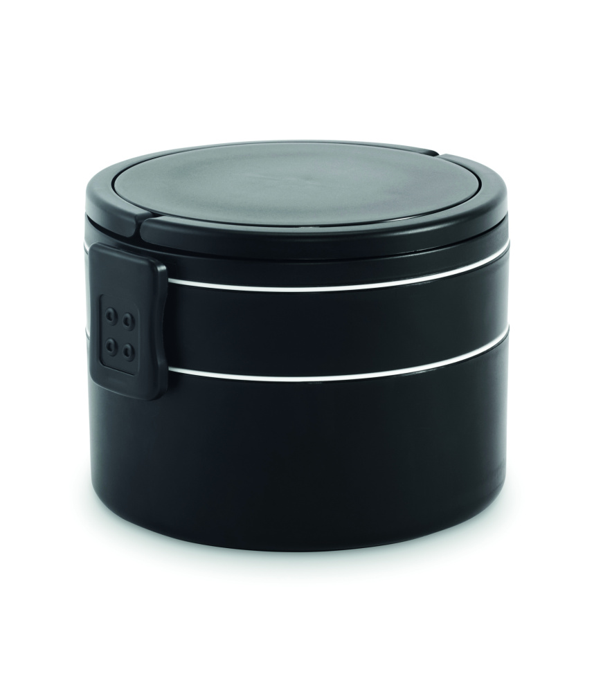 Logo trade promotional gifts picture of: PP two-tier lunch box 950 ml