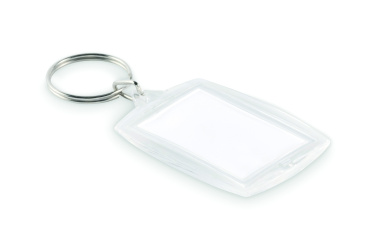 Logo trade promotional items picture of: Classic acrylic keyring