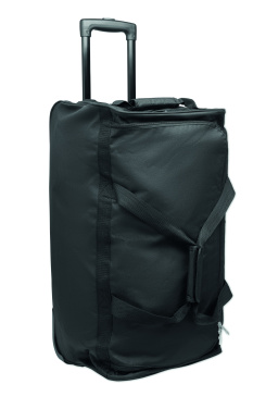 Logo trade advertising products image of: Duffle bag trolley 600D RPET