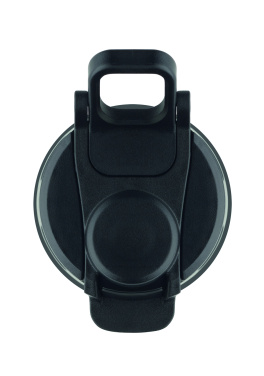 Logo trade promotional gift photo of: Foldable silicone sports bottle