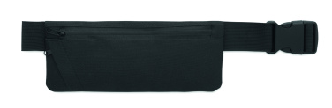 Logo trade corporate gift photo of: Sports waist bag 600D RPET
