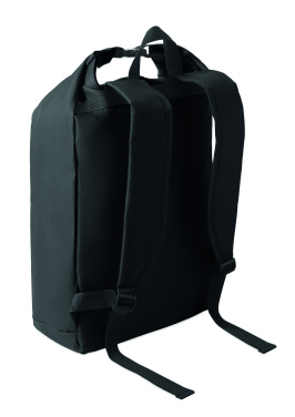 Logo trade promotional merchandise picture of: 15'' roll top laptop backpack
