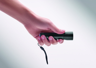 Logo trade promotional giveaway photo of: Aluminium rechargeable torch