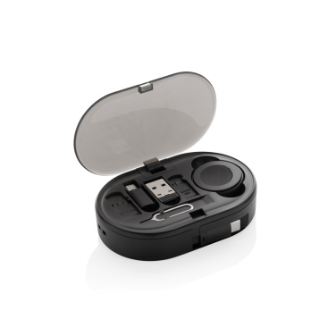 Logo trade promotional item photo of: Chargevix RCS rplastic Multi-functional 60W charging set