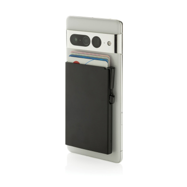 Logo trade promotional product photo of: Standard aluminium RFID magnetic phone cardholder