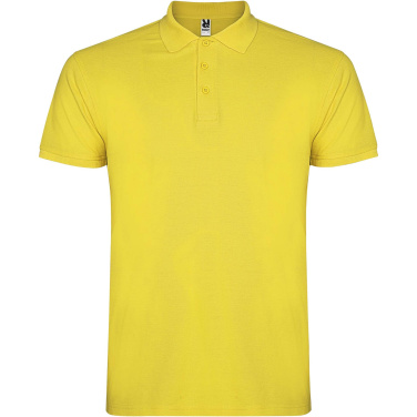 Logo trade corporate gifts image of: Star short sleeve men's polo