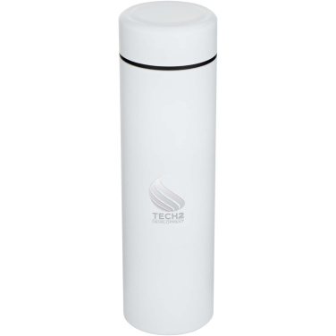 Logo trade corporate gift photo of: Taylor 450 ml double wall stainless steel flask with tea strainer