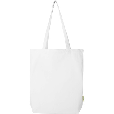 Logotrade promotional item picture of: Odisha 180 g/m² OCS organic wide bottom tote bag 11L