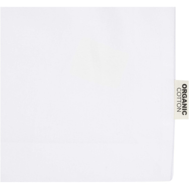 Logo trade promotional merchandise picture of: Odisha 180 g/m² OCS organic full gusset tote bag 14L