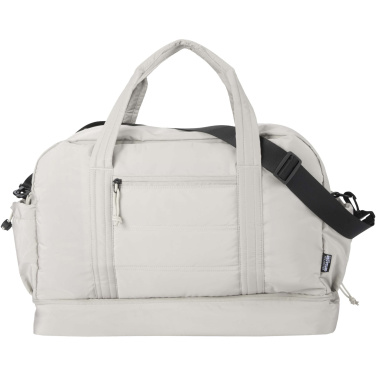 Logotrade promotional merchandise photo of: Puffer GRS recycled duffel bag with insulated bottom 30L 