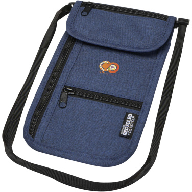 Logotrade promotional gift image of: Ross GRS recycled smart travel pouch