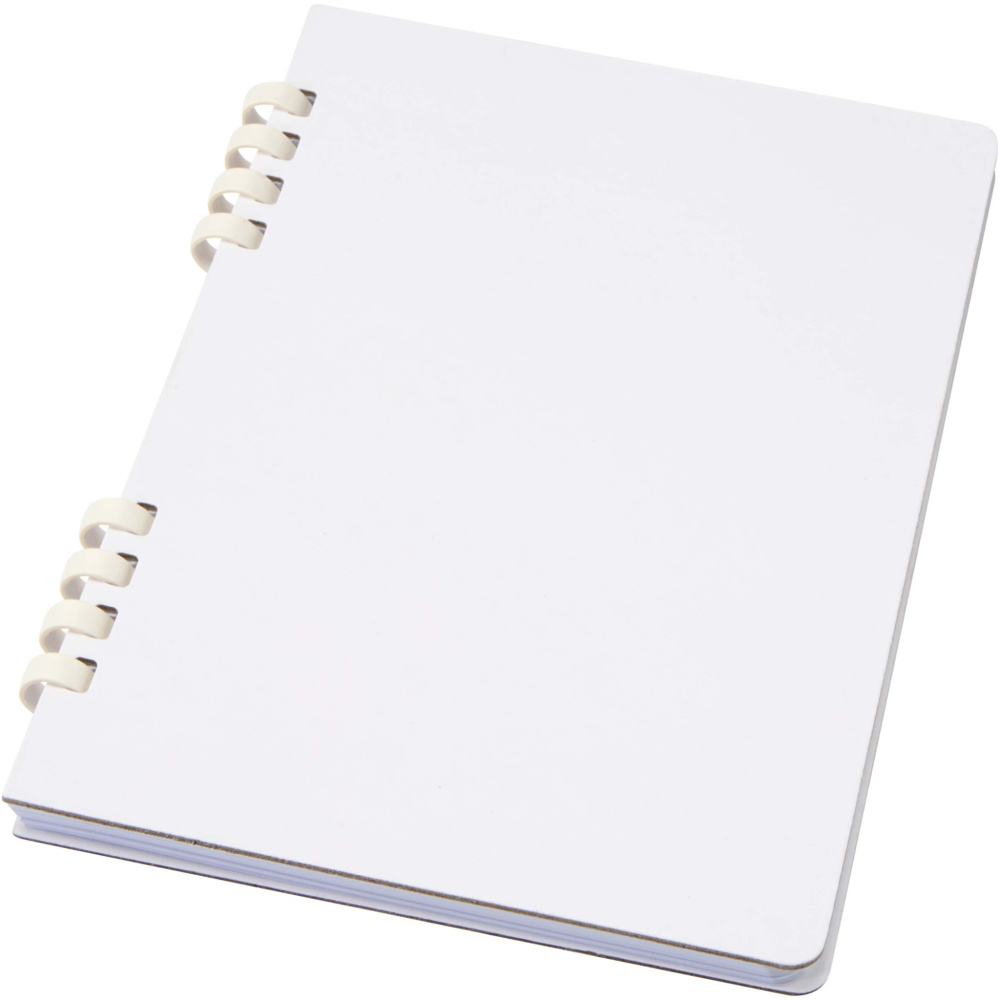 Logo trade advertising products image of: Fil A5 hard cover RCS recycled spiral notebook