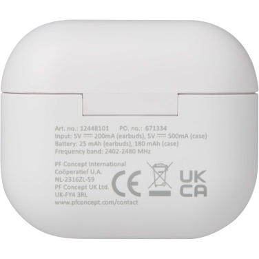 Logotrade promotional item image of: Altais recycled plastic True Wireless Bluetooth® headset